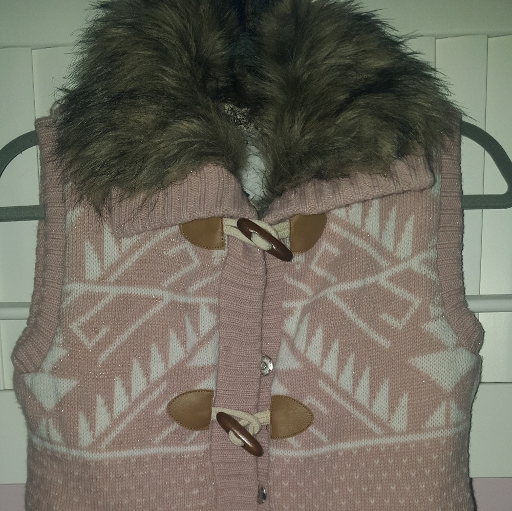 Girls Pink Republic Vest NWT, size 14